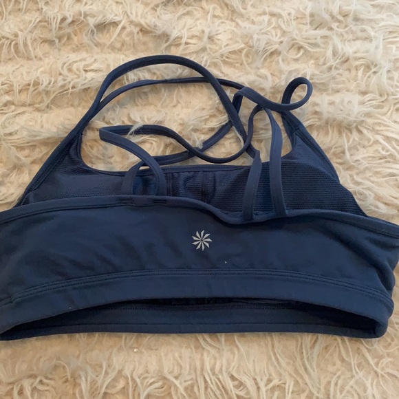 Athleta strappy sports bra sz M - Picture 3 of 6